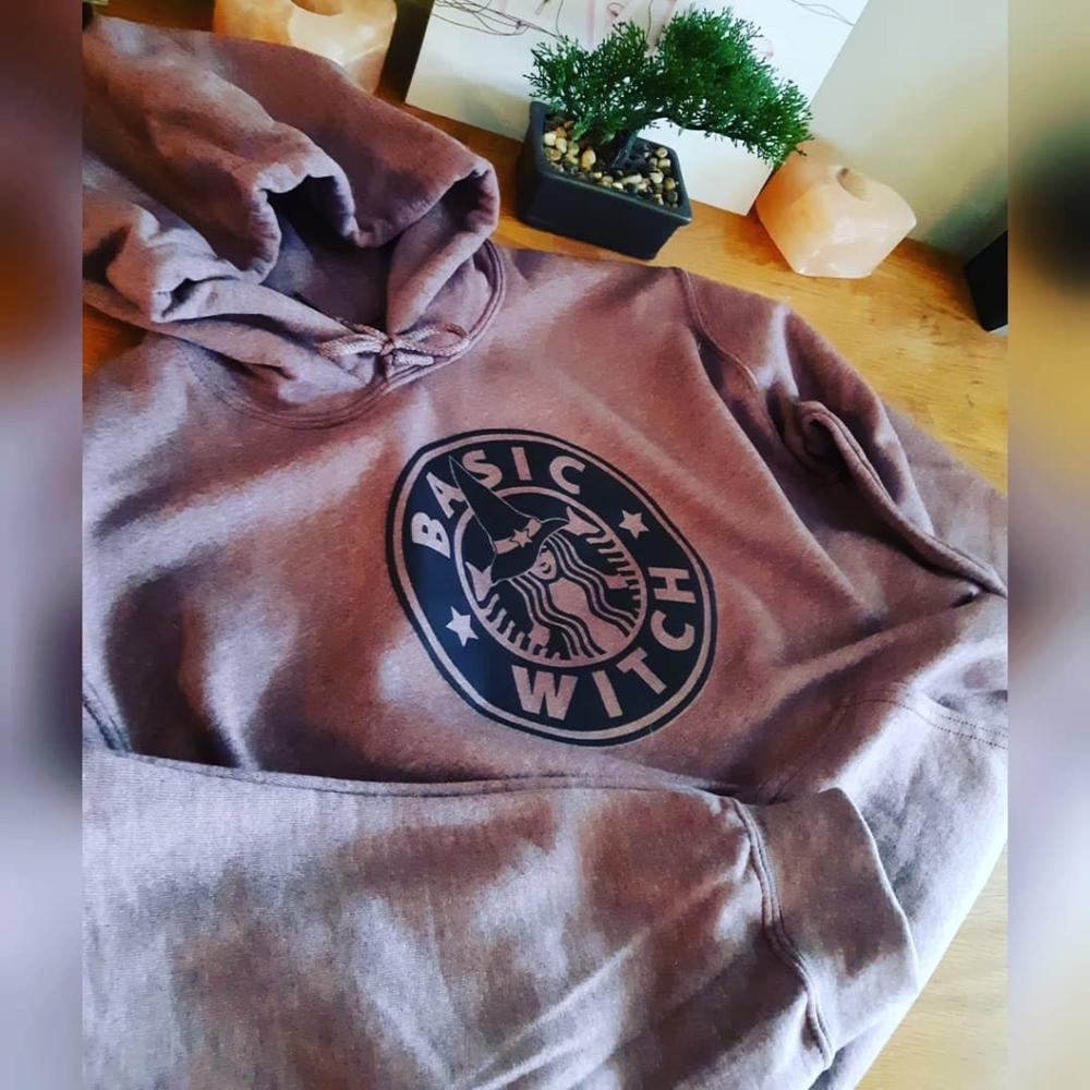 Custom Printed Basic Witch Hoodie